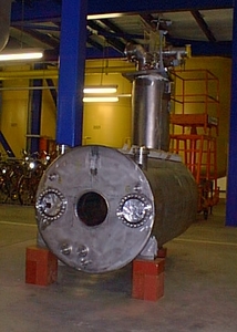 Rear view of the magnet